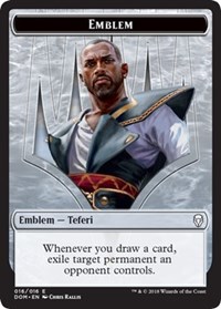Emblem - Teferi, Mage of Zhalfir